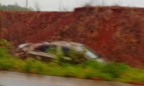 Três pessoas ficaram feridas em acidente na RS-168, entre São Luiz Gonzaga e Bossoroca