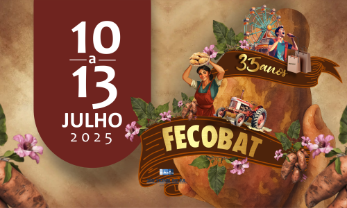 Começa amanhã a 35ª edição da Fecobat, a tradicional Feira Estadual do comércio da Batata Doce