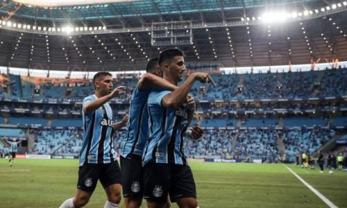 Grêmio vence o Santos e sai do Z4