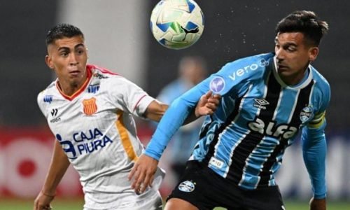 Grêmio empata com o Atlético Grau e desperdiça chance de assumir a liderança
