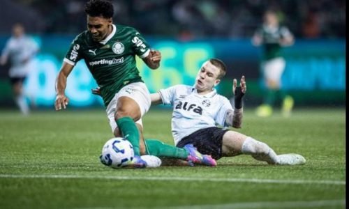 Grêmio é derrotado pelo Palmeiras e se aproxima da zona de rebaixamento