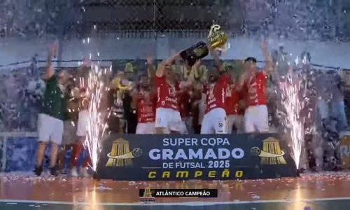 Atlântico invicto volta ao topo: Campeão da Super Copa Gramado